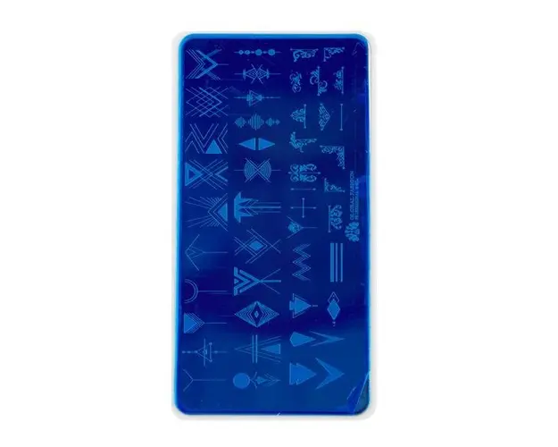 Matrita stampila unghii Global Fashion #60