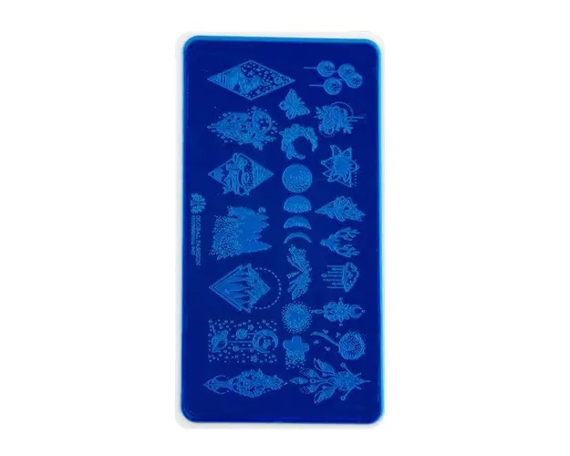 Matrita stampila unghii Global Fashion #7