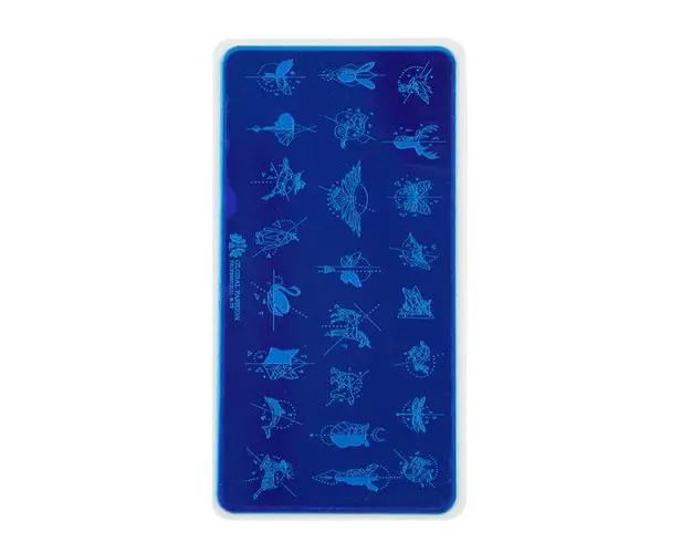 Matrita stampila unghii Global Fashion #79