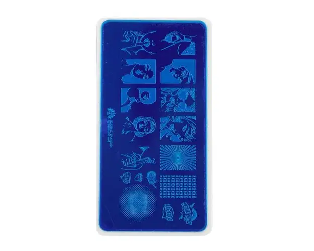 Matrita stampila unghii Global Fashion #90