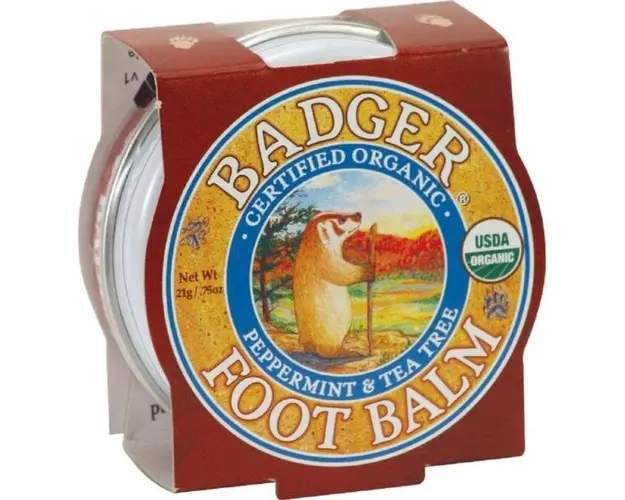 Mini Balsam pentru Picioare Obosite si Calcaie Crapate Badger, 21g