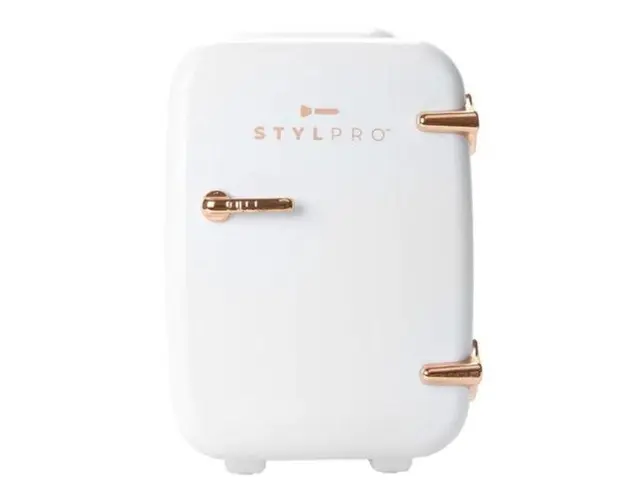 Mini Frigider Cosmetice, Rose Gold, 4 L - Stylpro, 1 buc