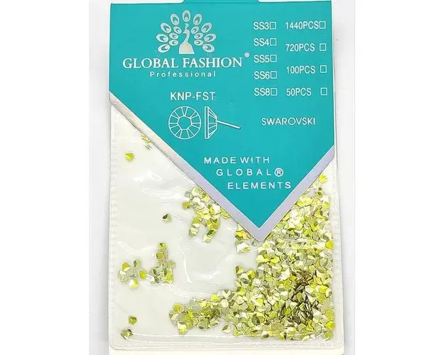 Mix paiete pentru unghii, Global Fashion, Auriu