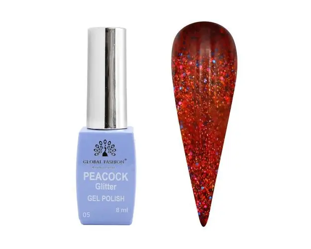 Oja semipermanenta Peacock 8 ml, 05