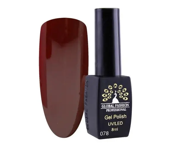 Oja semipermanenta, Global Fashion, London 8 ml, Maro 78