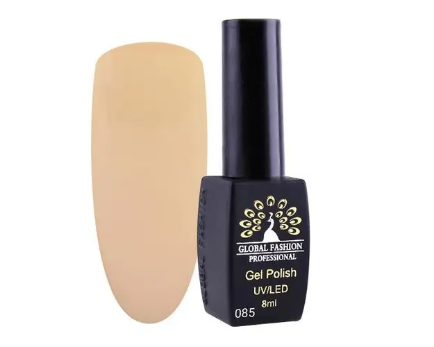 Oja semipermanenta,Global Fashion, London, 8 ml, Nude 85