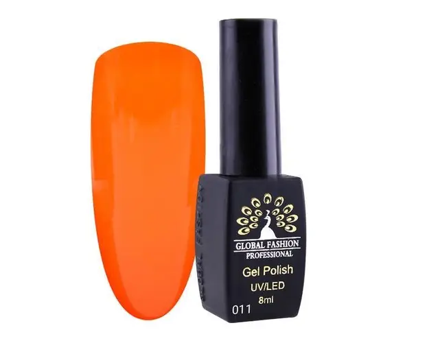 Oja semipermanenta, Global Fashion, London 8 ml, Portocaliu 11