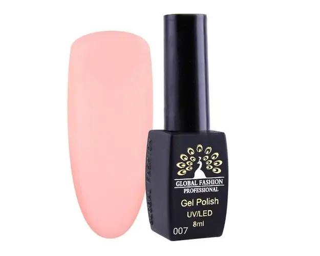 Oja semipermanenta, Global Fashion, London, 8 ml, Roz 07