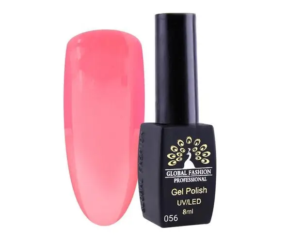 Oja semipermanenta, Global Fashion, London, 8 ml, Roz 56