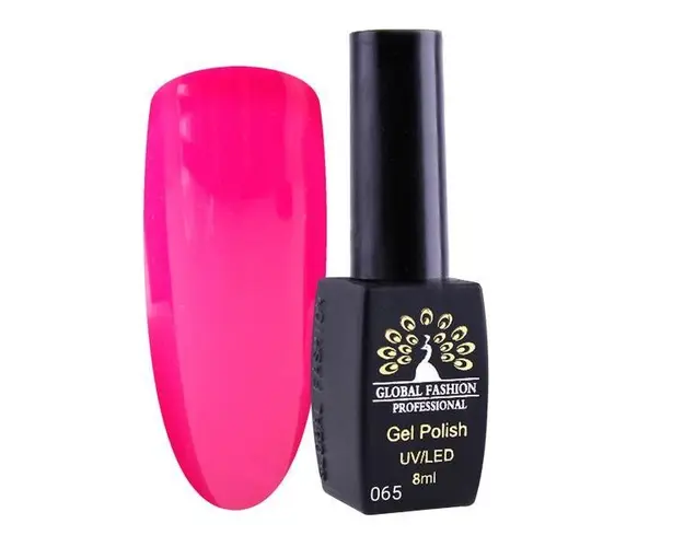 Oja semipermanenta, Global Fashion, London 8 ml, Roz 65