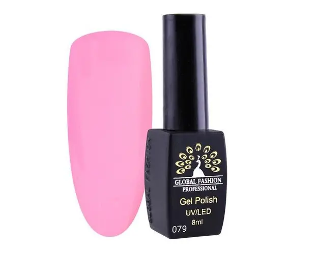 Oja semipermanenta, Global Fashion, London, 8 ml, Roz 79
