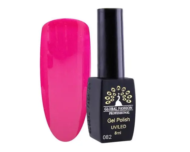 Oja semipermanenta, Global Fashion, London 8 ml, Roz 82