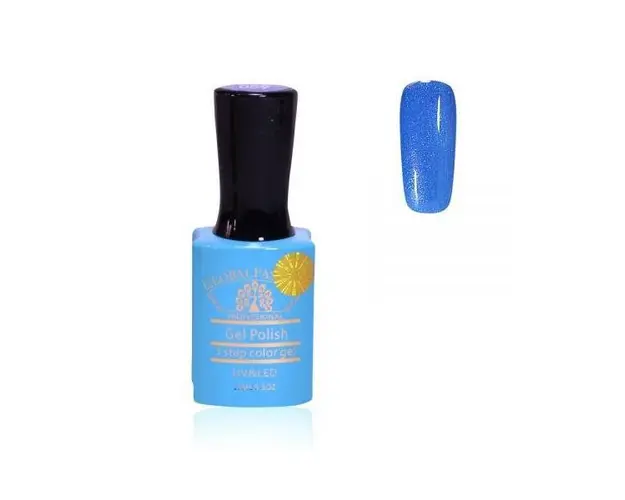 Oja semipermanenta, Global Fashion, Premium, 15 ml, Albastru 059
