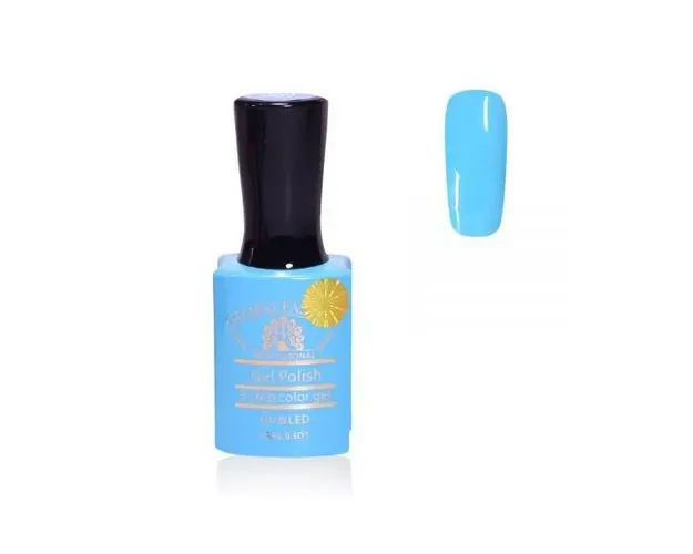 Oja semipermanenta, Global Fashion, Premium, 15 ml, Albastru 069