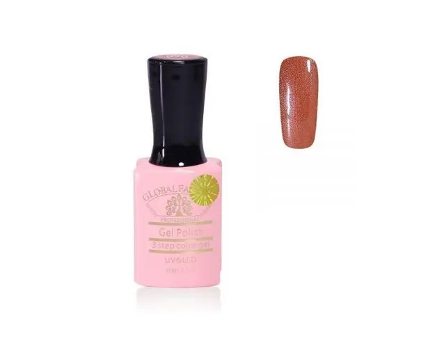 Oja semipermanenta, Global Fashion, Premium, 15 ml, Maro 090