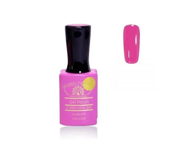 Oja semipermanenta, Global Fashion, Premium, 15 ml, Roz 147