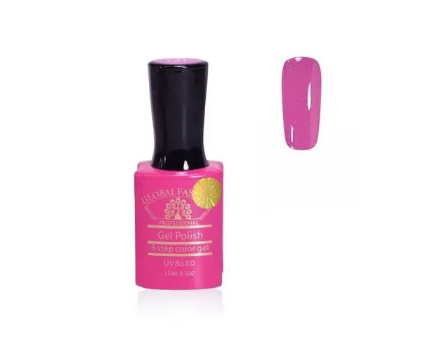 Oja semipermanenta, Global Fashion, Premium, 15 ml, Roz 151