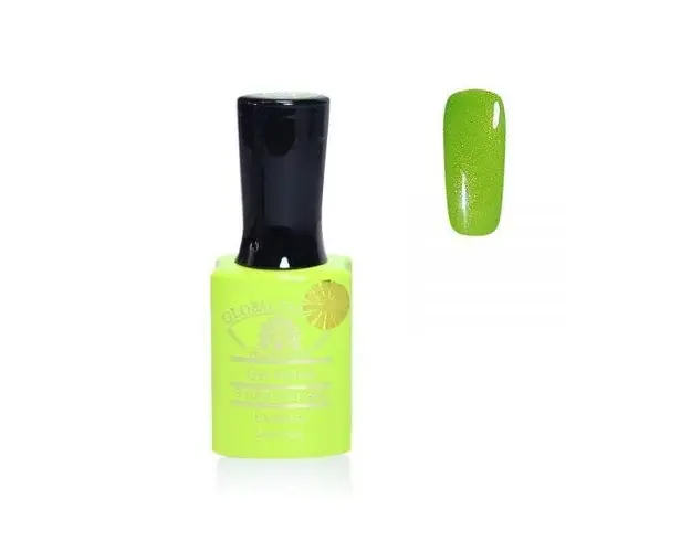 Oja semipermanenta, Global Fashion, Premium, 15 ml, Verde 063