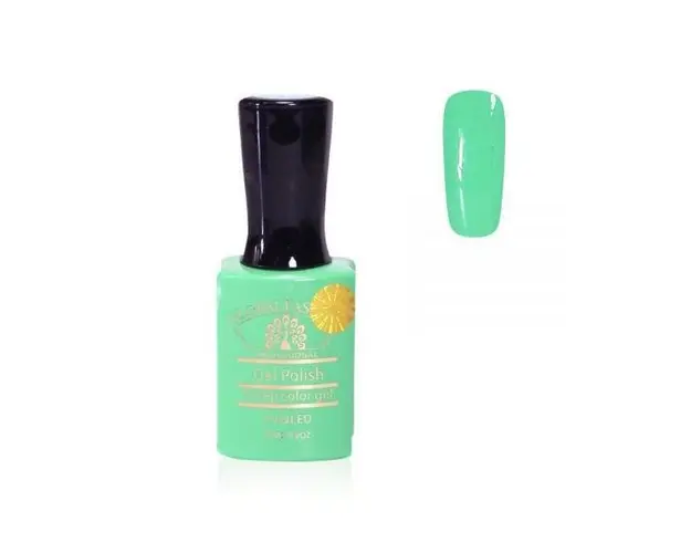 Oja semipermanenta, Global Fashion, Premium, 15 ml, Verde 088