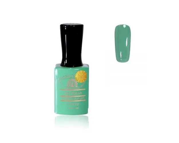 Oja semipermanenta, Global Fashion, Premium, 15 ml, Verde 122