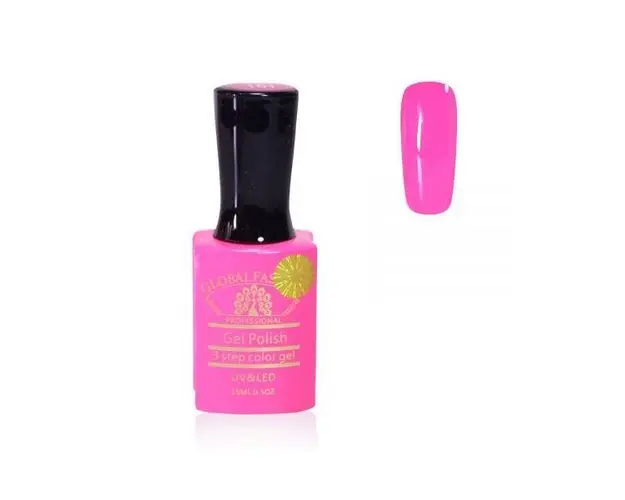 Oja semipermanenta, Global Fashion, Premium, 15ml, Roz 101