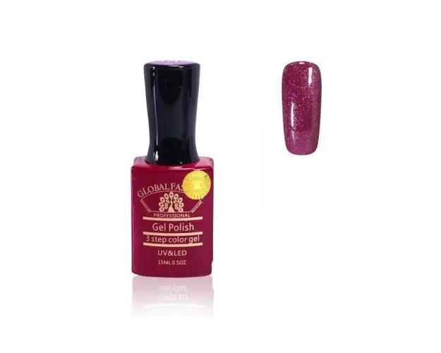 Oja semipermanenta, Global Fashion, Premium, 15ml, Roz 171