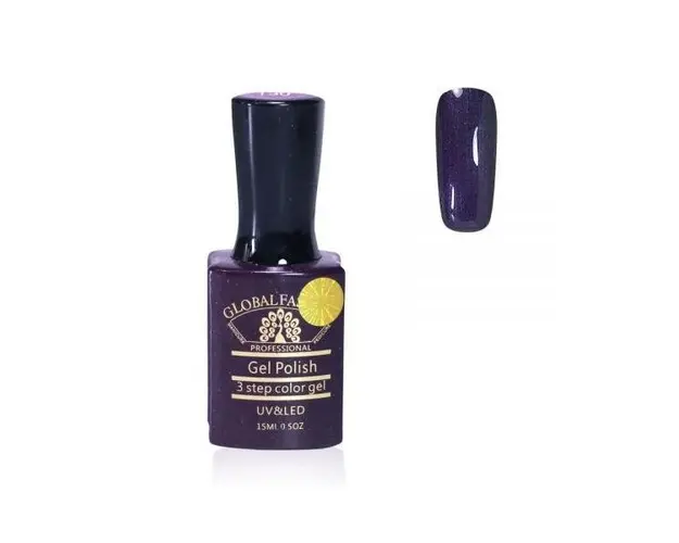 Oja semipermanenta, Global Fashion, Premium,15ml, Violet 130