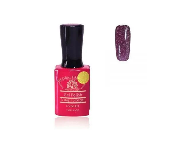 Oja semipermanenta, Global Fashion, Premium, 15ml, Violet 165