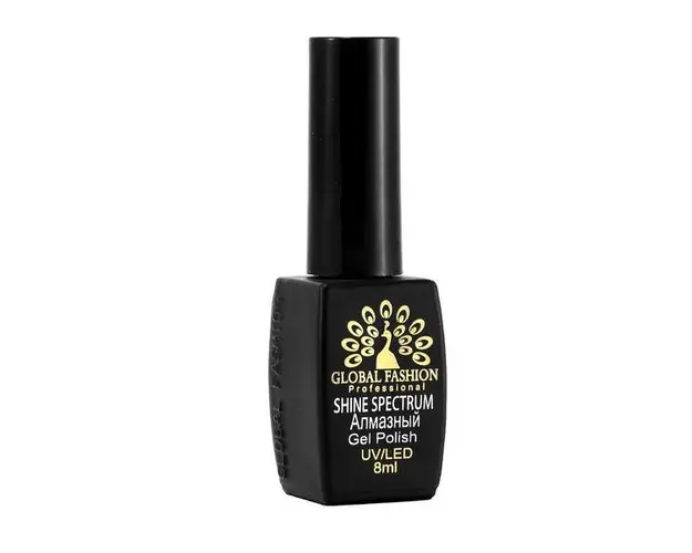 Oja semipermanenta, Global Fashion, Shine Spectrum, 8 ml, Auriu 308
