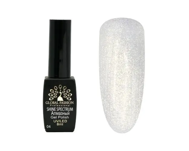 Oja semipermanenta, Global Fashion, Shine Star, 8 ml 04