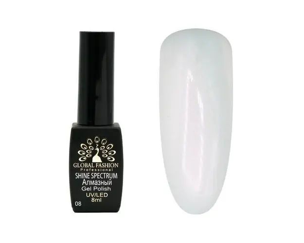 Oja semipermanenta, Global Fashion, Shine Star, 8 ml, 08