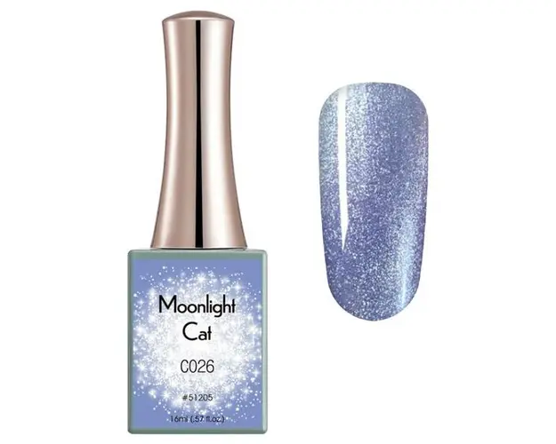 Oja Semipermanenta Moonlight Cat Canni C026, 16 ml