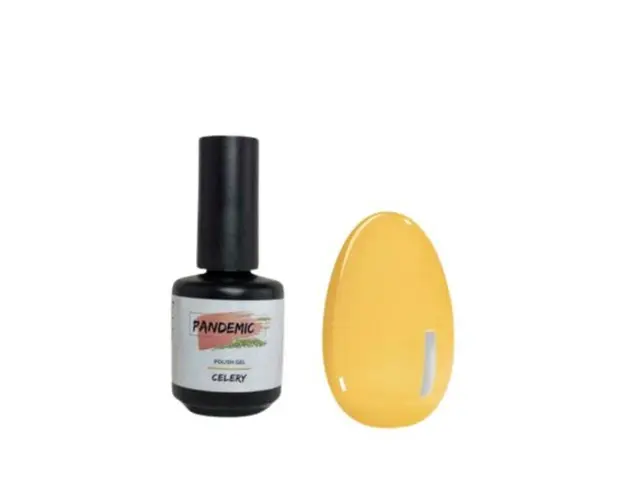 Oja Semipermanenta Polish Gel Celery-Galben, 12 ml