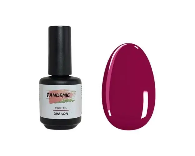 Oja Semipermanenta Polish Gel Dragon Mov, 12 ml