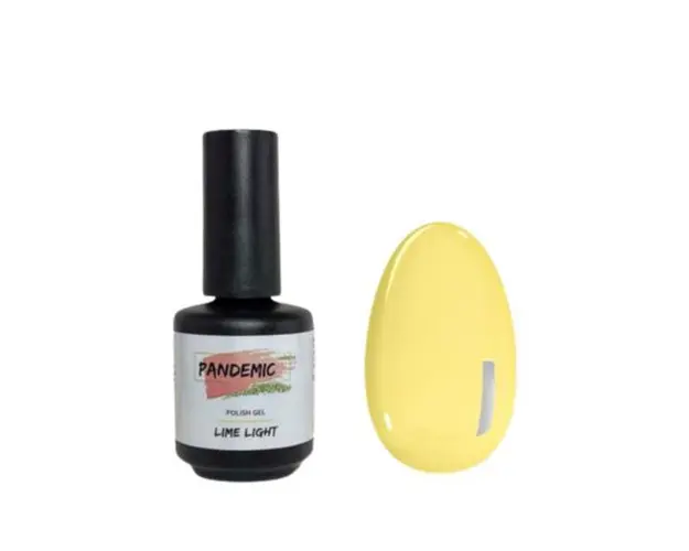 Oja Semipermanenta Polish Gel Lime Light Galben,12 ml