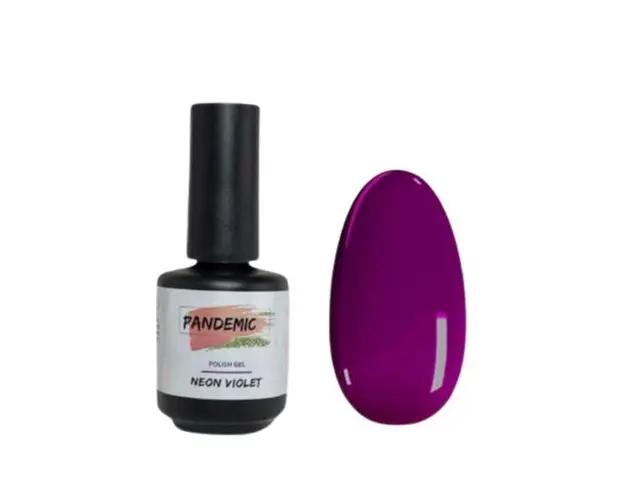 Oja Semipermanenta Polish Gel Neon Violet Mov,12 ml