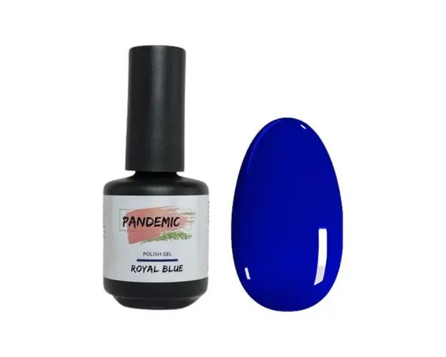 Oja Semipermanenta Polish Gel Royal Blue Albastru Cobalt, 12 ml