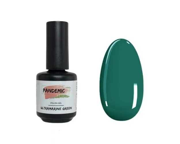 Oja Semipermanenta Polish Gel Ultramarine Green Verde,12 ml