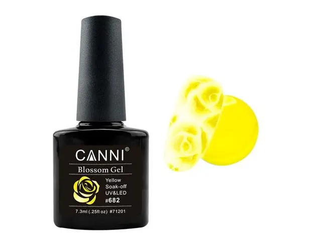 Oja Semipermanenta Soak Off Blossom Canni 682, 7.3 ml