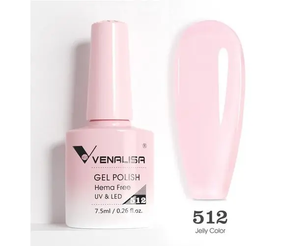 Oja semipermanenta Venalisa VIP5 Hema-Free 512, 7.5 ml
