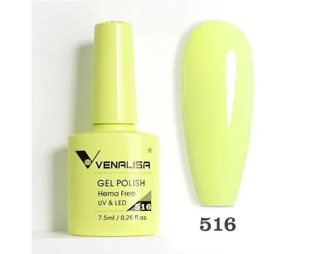 Oja semipermanenta Venalisa VIP5 Hema-Free 516, 7.5 ml