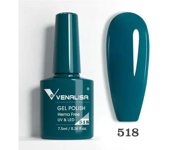 Oja semipermanenta Venalisa VIP5 Hema-Free 518, 7.5 ml