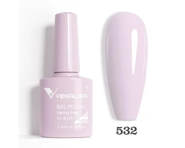 Oja semipermanenta Venalisa VIP5 Hema-Free 532, 7.5 ml