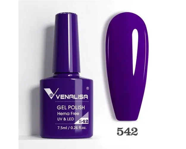 Oja semipermanenta Venalisa VIP5 Hema-Free 542, 7.5 ml