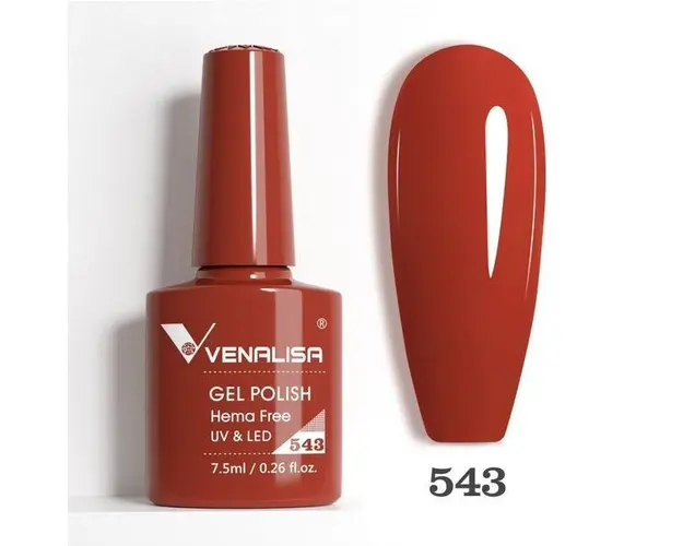Oja semipermanenta Venalisa VIP5 Hema-Free 543, 7.5 ml
