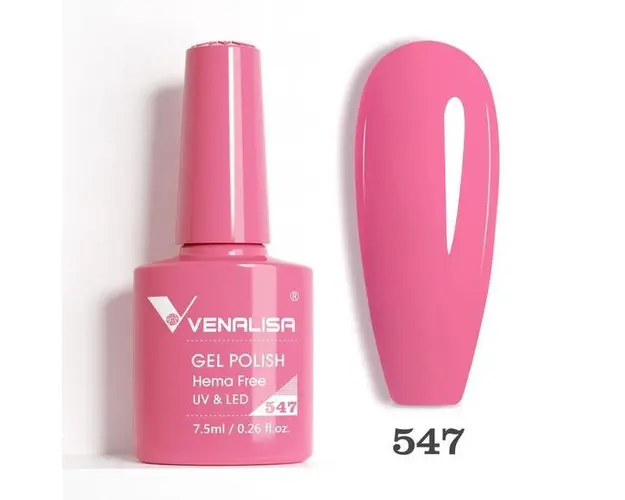 Oja semipermanenta Venalisa VIP5 Hema-Free 547, 7.5 ml