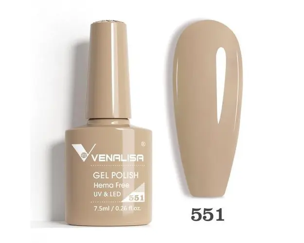 Oja semipermanenta Venalisa VIP5 Hema-Free 551, 7.5 ml