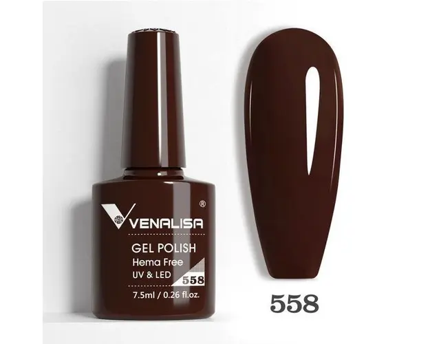 Oja semipermanenta Venalisa VIP5 Hema-Free 558, 7.5 ml