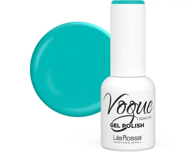 Oja Semipermanenta Vogue 018 Cyan Lucios Lila Rossa, 10 ml