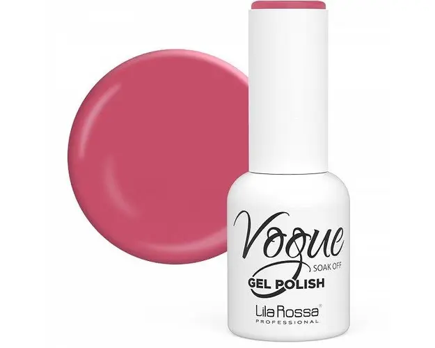 Oja Semipermanenta Vogue 106 Taffy Candy Lucios Lila Rossa, 10 ml